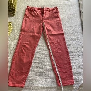 EUC Buffalo salmon ankle skinny pants